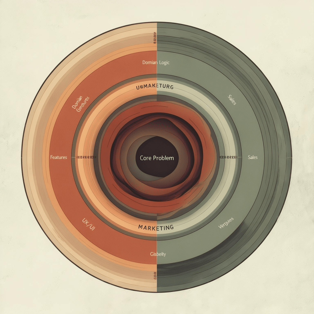 The Product Onion Framework: Why Most Businesses Build from the Outside In (And Why That’s Backwards)