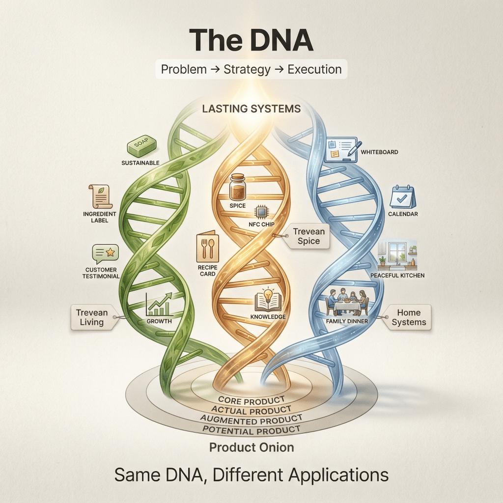 The DNA of Everything: What Soap, Spices, and Dinner Plans Taught Me About Building Things That Last