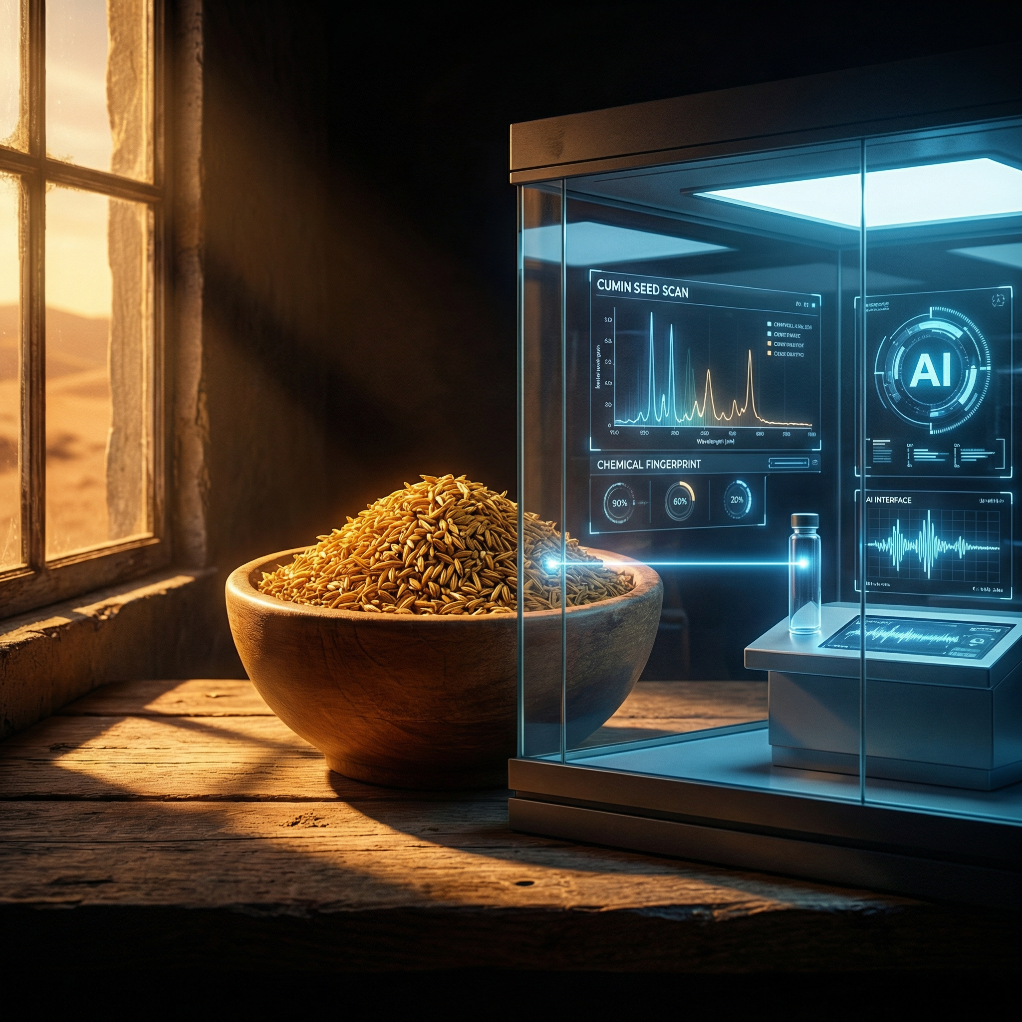 AI machine learning detecting spice fraud in supply chain